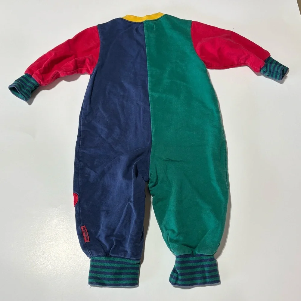Vintage 90s Gymboree Multicolor One piece toddler size X-Small (24 month/2T)